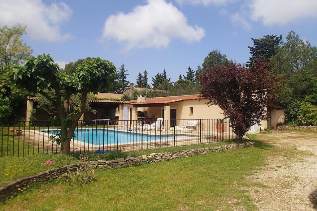 Petit Terme - Piscine - Clim - Parking Les Angles (Gard) Exterior foto