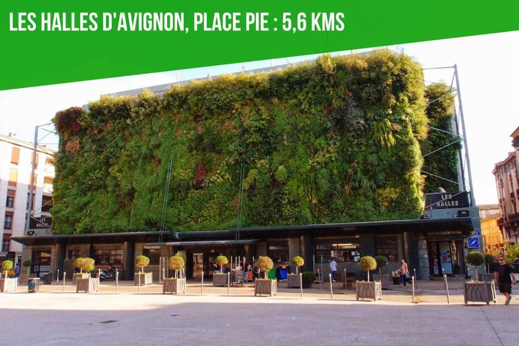 Petit Terme - Piscine - Clim - Parking Les Angles (Gard) Exterior foto